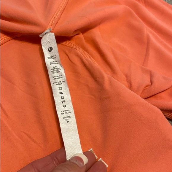 Lululemon Align Highlighter Coral Leggings size 6 - Picture 14 of 17